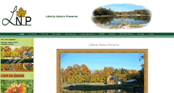Desktop Screenshot of libertynaturepreserve.com
